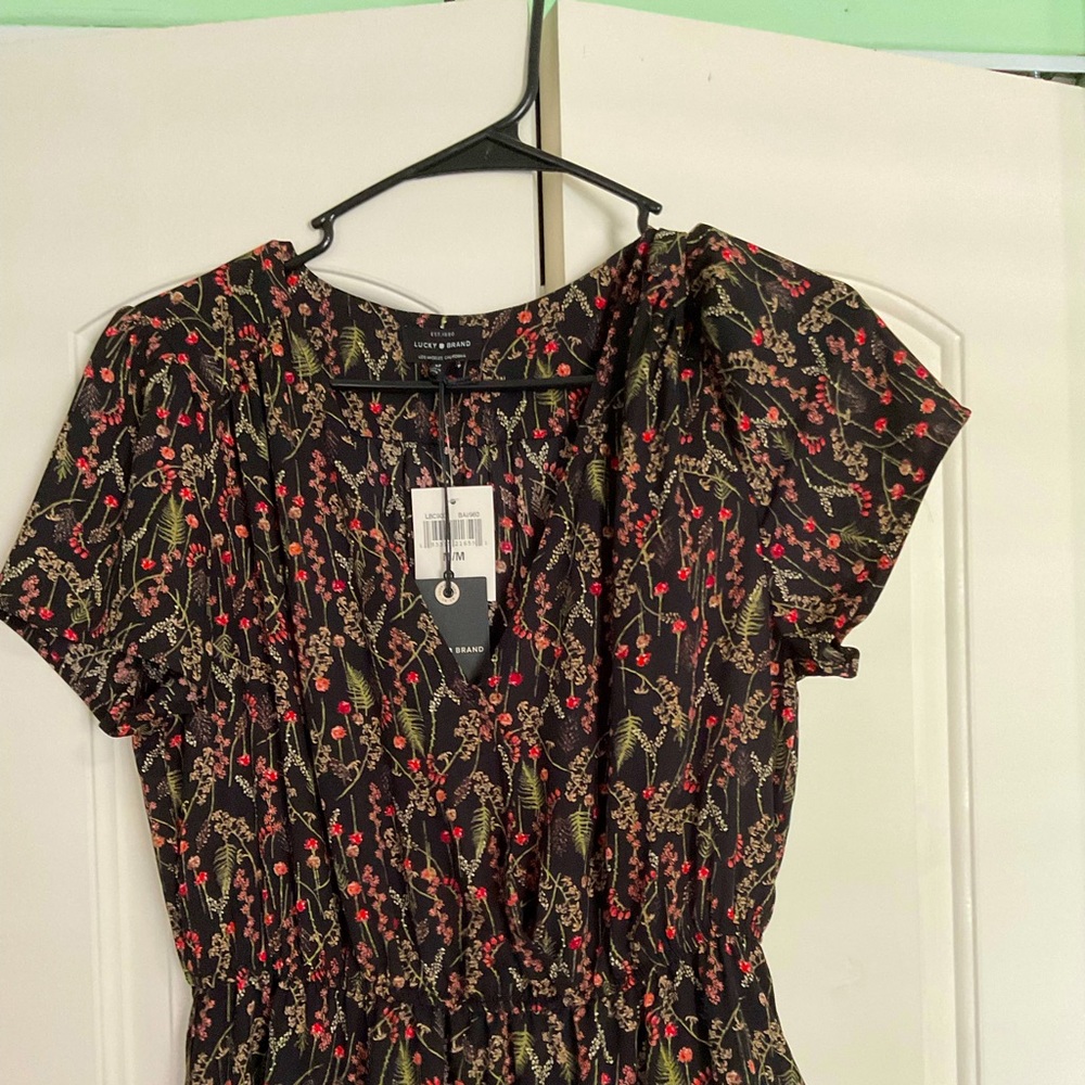💥NWT💥 LUCKY🍀BRAND Floral Print Dress🌹